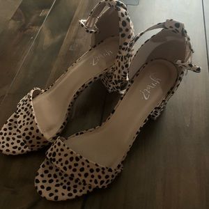 Cheetah Pumps.  Size 8.  Brand new, never worn.